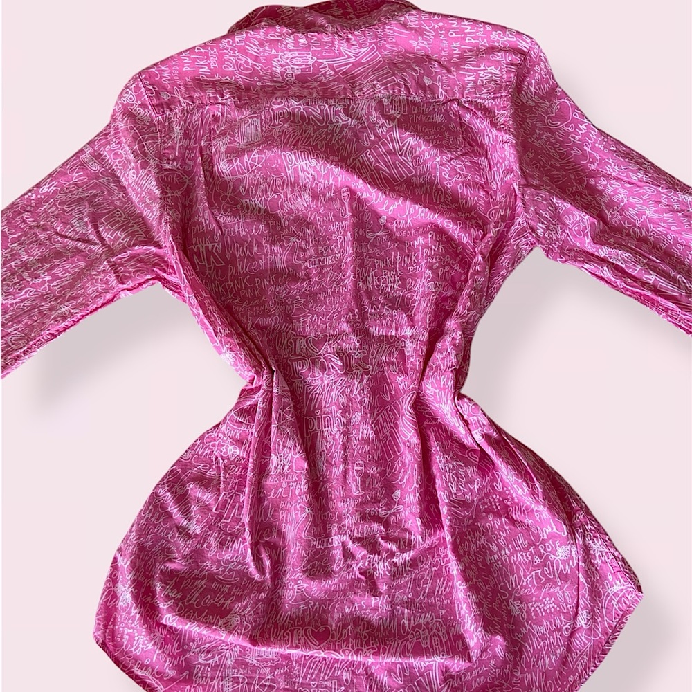 pink victoria’s secret PINK flannel - Picture 7 of 8